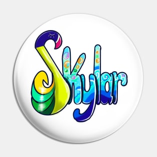 Top 10 best personalized gifts for girls Name Skylar Pin