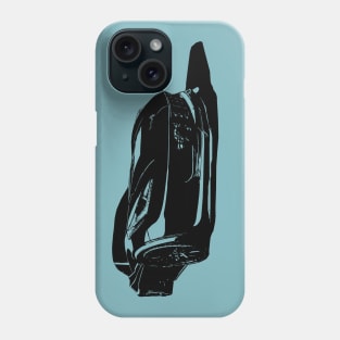 C7 Corvette Stingray - monochrome stylized #2 Phone Case