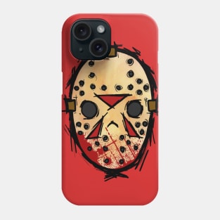 13th Sketchy Mask Phone Case