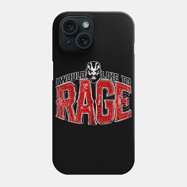 I Would Like To RAGE - Grog Phone Case by huckblade