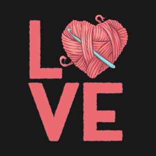 Crocheting - I Love Crochet T-Shirt