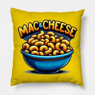 Mac and Cheese Lover - Ultimate Comfort Food Pillow