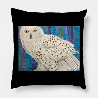 Snow owl Pillow