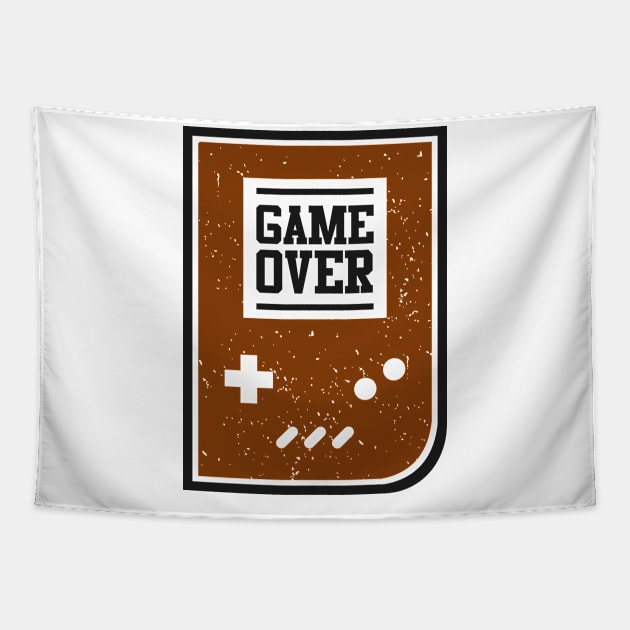 GAME OVER, Gift Gaming Tapestry by Fashion Style