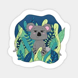 Cute koala illustration Magnet