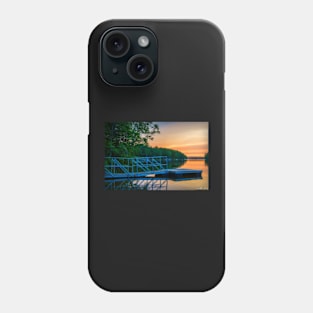 Sunset at Kearney Lake Phone Case