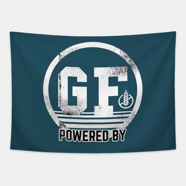 Powered By Gluten Free Tapestry by dkdesigns27