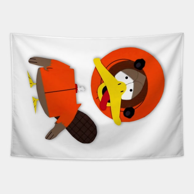 South Park - Kenny McCormick the Platypus Tapestry by Xanderlee7