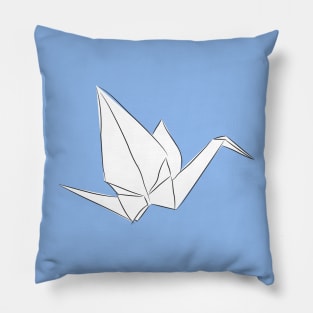 Paper Crane Pillow