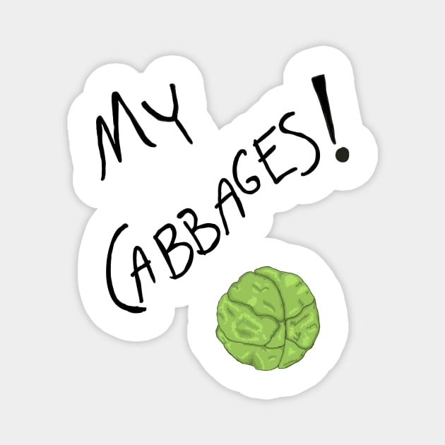 My Cabbages! Magnet by TheAmiablePirateRoberts