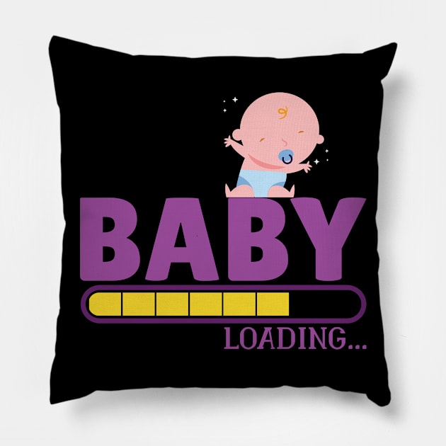 Baby Loading Pillow by Imaginariux