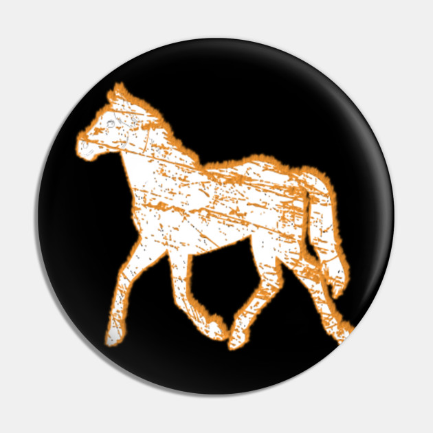 Cute Horse Pony Gift Horse Lovers Design Pin Teepublic Au