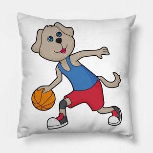 Dog Basketball player Basketball Pillow