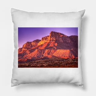 Guadalupe Peak Sunset- Guadalupe Mountains National Park Pillow