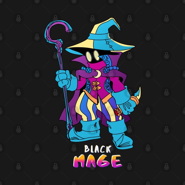 Soul  of black mage by Sandee15