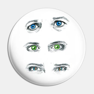 Team Free Will - Eyes Pin