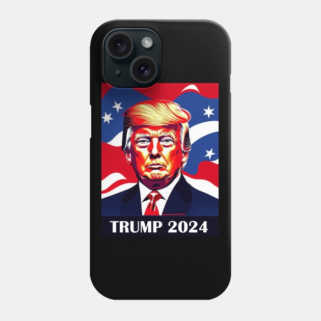 Trump 2024 Phone Case by MtWoodson