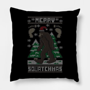 Merry Squatchmas Pillow