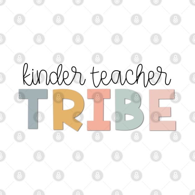 Kinder Teacher Tribe Muted Pastels by broadwaygurl18