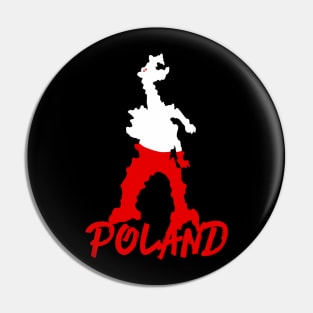 Poland (Dragon) Pin