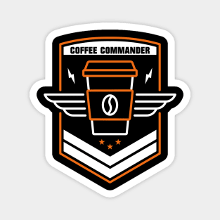 Coffee Commander Magnet