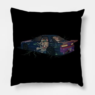 Japanese Manga Themed Drift Car Pillow