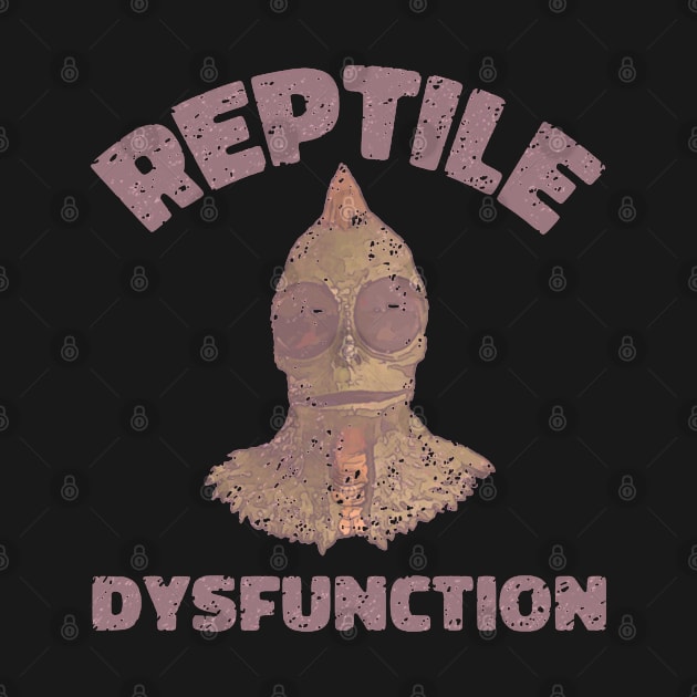Land Of The Lost Sleestak Reptile Dysfunction by DrawingBarefoot