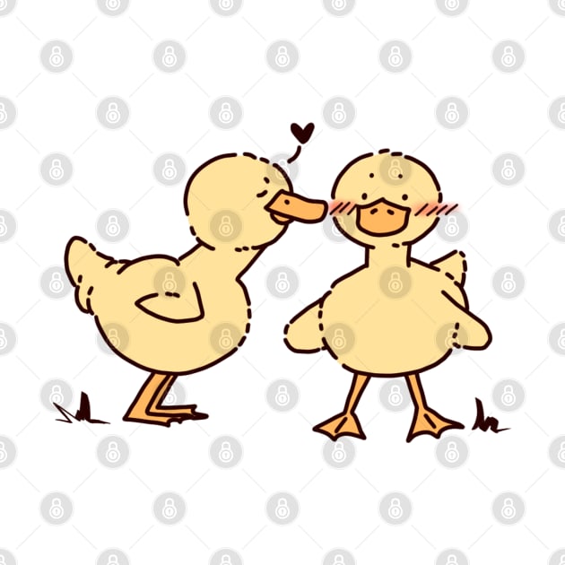 Little Lover Ducks by Sketchyleigh