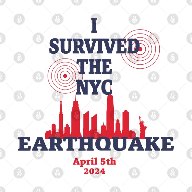 I Survived the NYC Earthquake by artbycoan