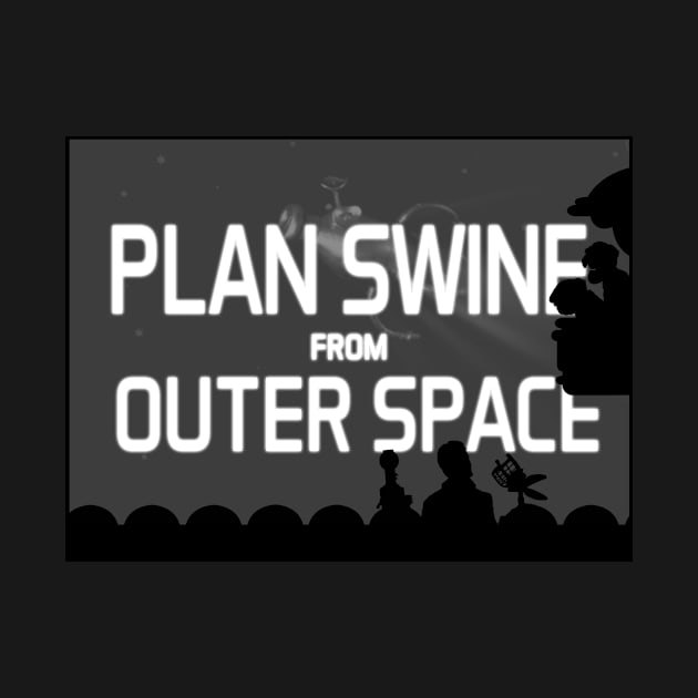 Plan Swine & the Peanut Gallery by ryankingart