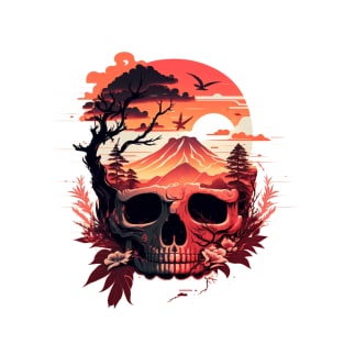 skull illustration T-Shirt