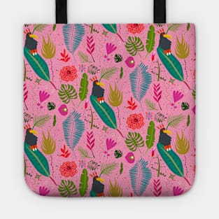 Jungle design, jungle illustration. Bring the rainforest into your home. Tote