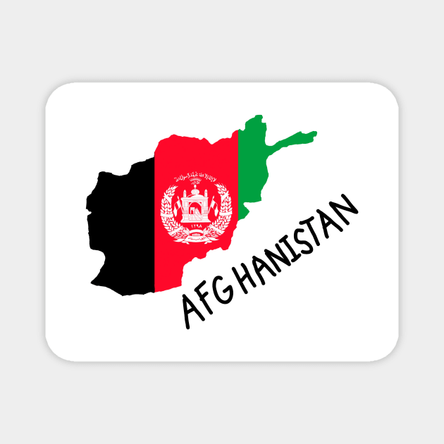 Afghanistan flag Magnet by Antleader