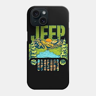 Adventuring Jeep 2024 Phone Case