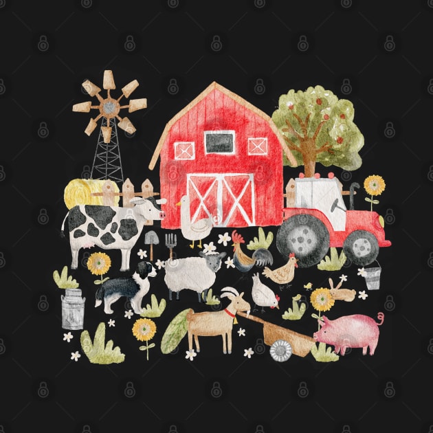 The Farmyard by Harpleydesign