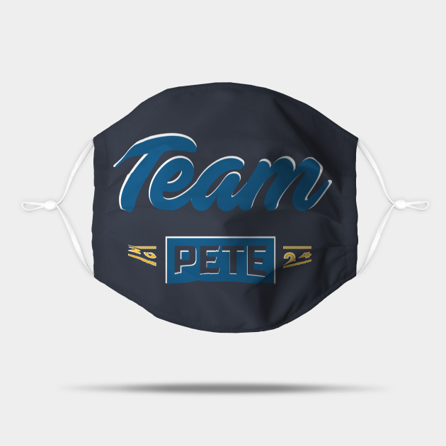 Team Pete 2024 Pete 2024 Mask TeePublic