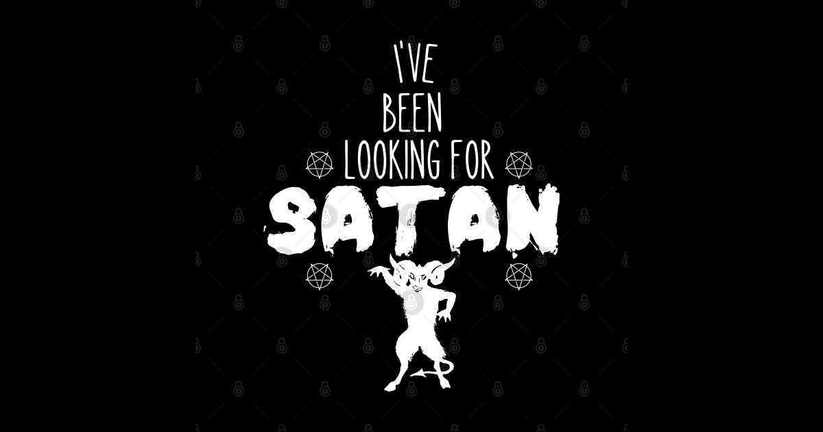Funny Satan Saying, Devil, Metal Festival Lustige Metal Geschenke