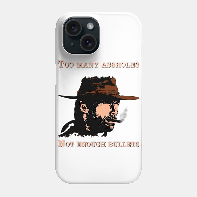 Clint Eastwood Phone Case by Danion