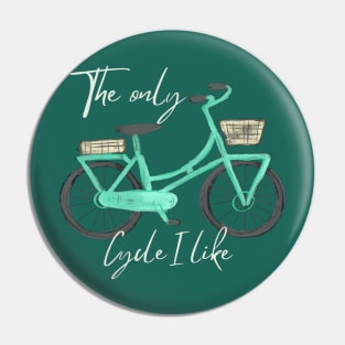 Bicycle lover, Cycling lover Pin
