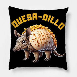 Funny Quesadilla Quesadillo Armadillo Design For Men Women Pillow