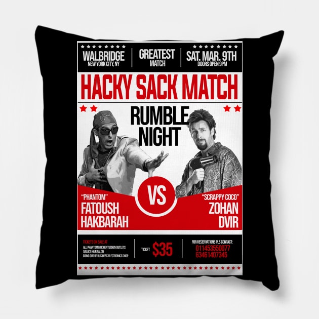 Hacky Sack Match Pillow by lockdownmnl09