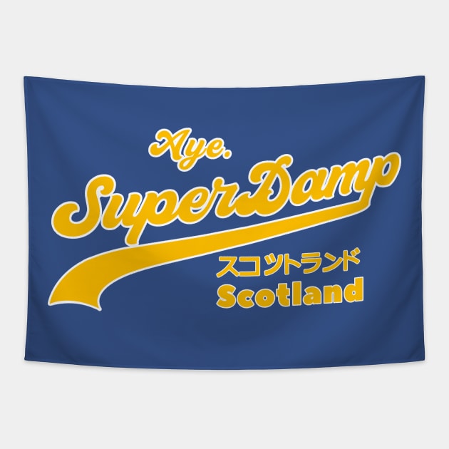 superdamp Tapestry by hipop