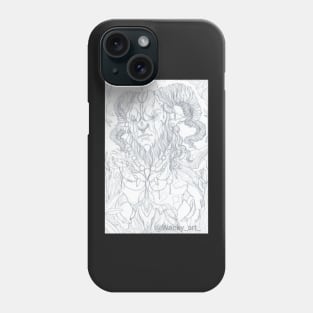 Faun Sketch Phone Case