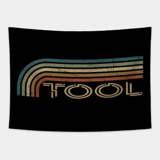 Tool Retro Stripes Tapestry