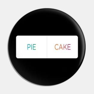 Pie or Cake that is the question. Instagram Poll. Pin