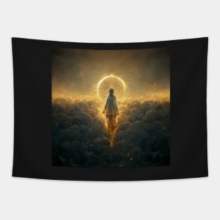 Exploring beyond the Clouds - best selling Tapestry