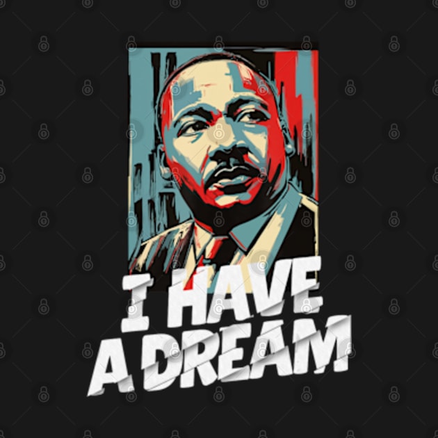 Black History Month Martin Dream by marchizano