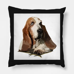 Hugo the Hound Dog Pillow