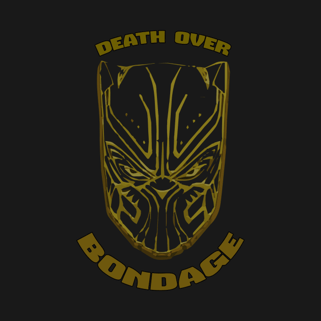 Death Over Bondage Super Villain T-shirt by kmpfanworks