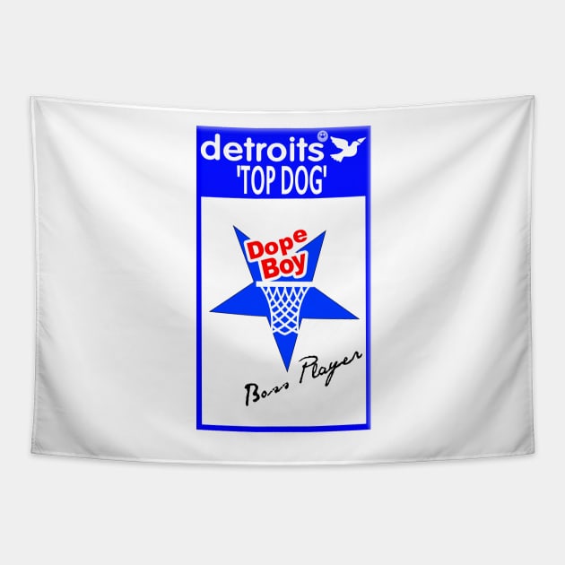 DET TOP DOG Tapestry by Bwilly74